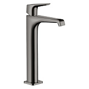 Axor Citterio E Смеситель для раковины высокий на 1 отверстие с д/к, цвет: полированный черный хром 36113330