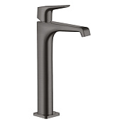 Axor Citterio E Смеситель для раковины высокий на 1 отверстие с д/к, цвет: шлифованный черный хром 36113340