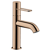 Axor Uno Смеситель для раковины на 1 отверстие с донным клапаном, цвет: полированное розовое золото 38026300