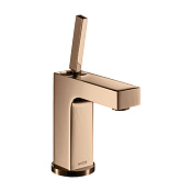 Axor Citterio Смеситель для раковины на 1 отверстие с дон. клап., цвет: полированное розовое золото 39010300