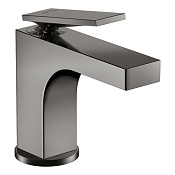 Axor Citterio Смеситель для раковины на 1 отверстие с донным клап., цвет: полированный черный хром 39022330