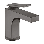 Axor Citterio Смеситель для раковины на 1 отверстие с донным клапаном, цвет: шлифованный черный хром 39022340