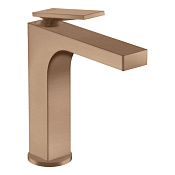 Axor Citterio Смеситель для раковины на 1 отверстие с донным клап., цвет: шлифованное розовое золото 39023310