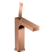 Axor Citterio Смеситель для раковины на 1 отверстие с дон. клап., цвет: полированное розовое золото 39032300