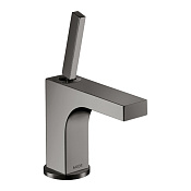 Axor Citterio Смеситель для раковины на 1 отверстие с донным клап., цвет: полированный черный хром 39035330