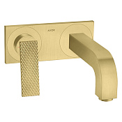 Axor Citterio Смеситель для раковины встраиваемый внешняя часть, с дон. клап., цвет: шлифован. медь 39171950