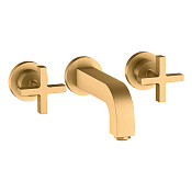 Axor Citterio Смеситель для раковины встраиваемый внешняя часть, с дон. кл., цвет: шлифованная медь 39313950