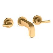 Axor Citterio Смеситель для раковины встраиваемый внешняя часть, с дон. кл., цвет: шлифованная медь 39315950