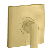 Axor Citterio Смеситель для душа встраиваемый, внешняя часть, цвет: шлифованная латунь 39655950