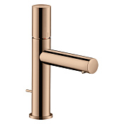 Axor Uno Смеситель для раковины на 1 отверстие с донным клапаном, цвет: полированное розовое золото 45001300