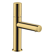 Axor Uno Смеситель для раковины на 1 отверстие с донным клапаном, цвет: полированное золото 45002990