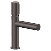 Axor Uno Смеситель для раковины на 1 отверстие с донным клапаном, цвет: шлифованный черный хром 45012340