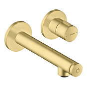 Axor Uno Смеситель для раковины встраиваемый внешняя часть, с донным клапаном, цвет: шлифован. медь 45112950