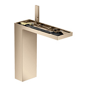 Axor MyEdition Смеситель для раковины высокий на 1 отверстие с д/к, цвет: полир. розовое золото 47022300