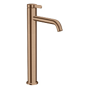 Axor One Смеситель для раковины высокий на 1 отверстие с дон. клап., цвет: шлифован. розовое золото 48002310