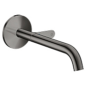 Axor One Смеситель для раковины встраиваемый внешняя часть, с д/к, цвет: полированный черный хром 48112330