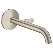 Axor One Смеситель для раковины встраиваемый внешняя часть, с дон. клап., цвет: шлифованный никель 48112820