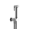 Gessi Tradizione Гигиенический душ, держатель с подводом воды, шланг 125 см, цвет: chrome brushed 14331#147