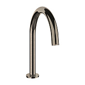 Gessi Via Tortona Излив отдельностоящий для умывальника, высота 12,9 см, цвет: finox brushed nickel 18623#149