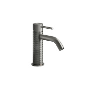 Gessi 316 Смеситель для раковины без донного клапана однорычажный, цвет: steel brushed 54202#239