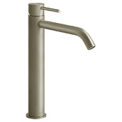 Gessi 316 Смеситель для раковины высокий без дон. клап. однорыч., цвет: warm bronze brushed PVD 54006#726