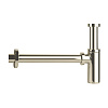 Gessi Technical Accessories Сифон для раковины, круглый, на 1 1/4, цвет: Brass Brushed PVD 01377#727