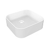 Gessi Rilievo Раковина чаша 39х37х12h см, без прелива, цвет: white ceramic 43456#516