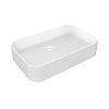 Gessi Rilievo Раковина чаша 60х38х12h см, без прелива, цвет: white ceramic 43458#516
