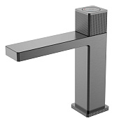 Boheme Quad Смеситель для раковины автоматический, без дк, длина излива 13,3 см, цвет: gun metall 159-GM