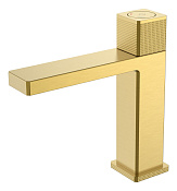 Boheme Quad Смеситель для раковины автоматический, без дк, длина излива 13,3 см, цвет: matt gold 159-MG