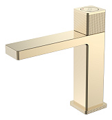 Boheme Quad Смеситель для раковины автоматический, без дк, длина излива 13,3 см, цвет: gold 159-G