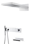 Boheme Zodiac Душевой комплект встраиваемый - смеситель, верхний, ручн. душ, 3 потреб., цвет: chrome 132-2-CR