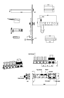 Boheme Zodiac Душевой комплект встраиваемый - смеситель, верхний, ручн. душ, 3 потреб., цвет: gold 132-2-G