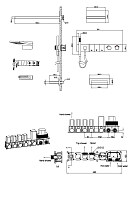 Boheme Zodiac Душевой комплект встраиваемый - термостат, верхний, ручной душ, 3 потреб., цвет: black 133-2-B