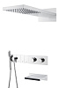 Boheme Zodiac Душевой комплект встраиваемый - термостат, верхний, ручн. душ, 3 потреб., цвет: chrome 133-2-CR