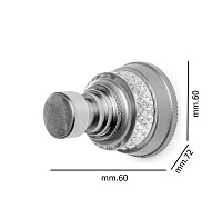 Boheme Aura Крючок для полотенца, подвесной, цвет: gold 10246-G