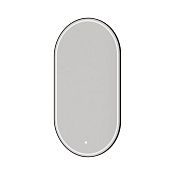 Boheme Зеркало 60x110h см в металлической раме, с подсветкой и сенсором, цвет: black 568-B