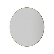 Boheme Зеркало d100 см в металлической раме, с подсветкой и сенсором, цвет: matt gold 545-100-MG