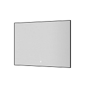 Boheme Зеркало 70x100h см в металлической раме, с подсветкой и сенсором, цвет: black 543-100-B
