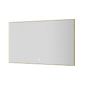 Boheme Зеркало 70x120h см в металлической раме, с подсветкой и сенсором, цвет: gold 543-120-G