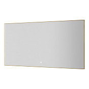 Boheme Зеркало 70x140h см в металлической раме, с подсветкой и сенсором, цвет: gold 543-140-G