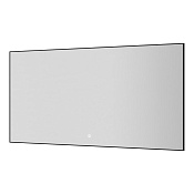 Boheme Зеркало 70x140h см в металлической раме, с подсветкой и сенсором, цвет: black 543-140-B