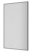 Boheme Зеркало 60x100h см в металлической раме, с подсветкой и сенсором, цвет: black 569-B