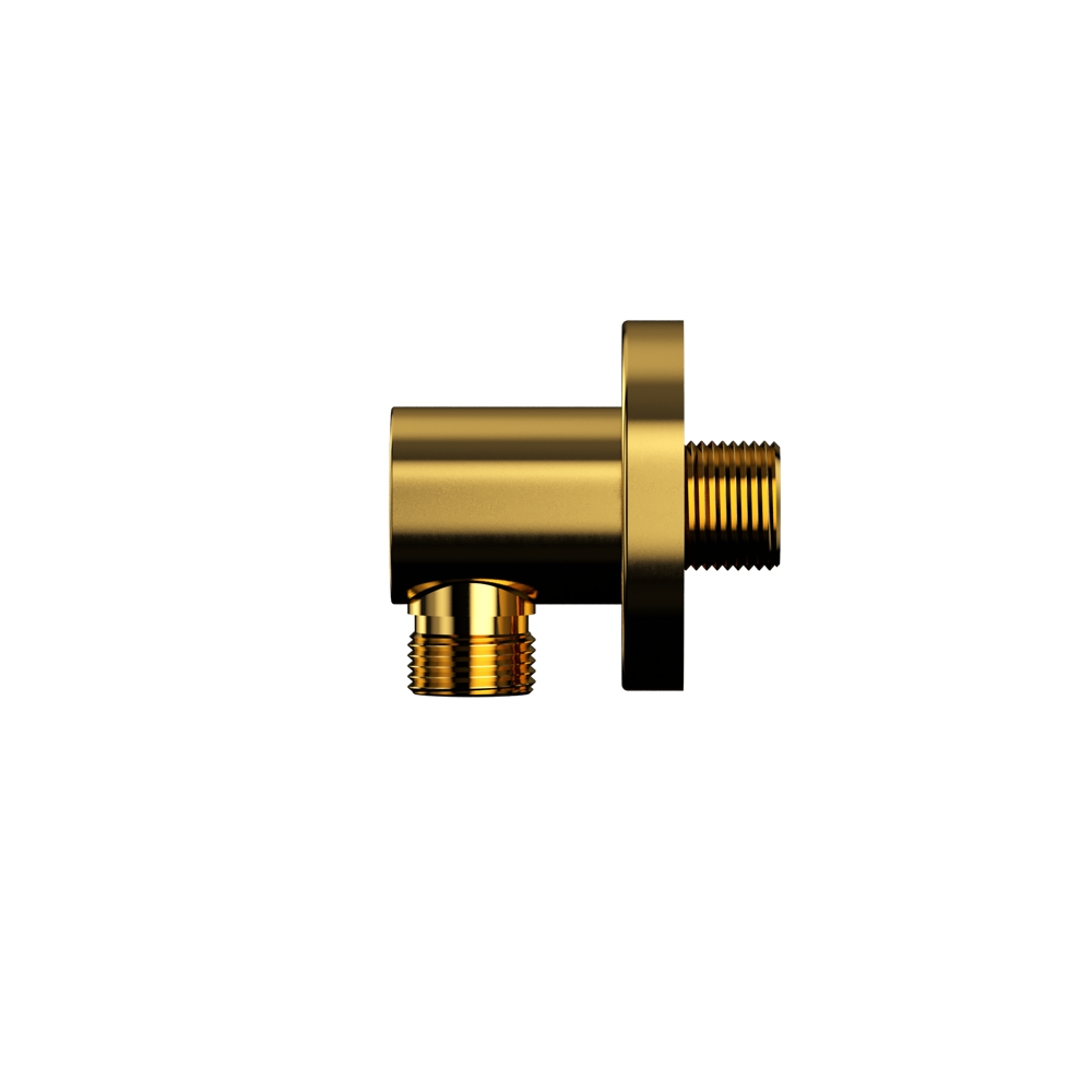 Whitecross Y Шланговое подключение для душа, латунь цвет: золото глянцевое Y1008GL