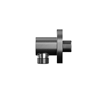 Whitecross Y Шланговое подключение для душа, латунь цвет: никель брашированный Y1008NIB