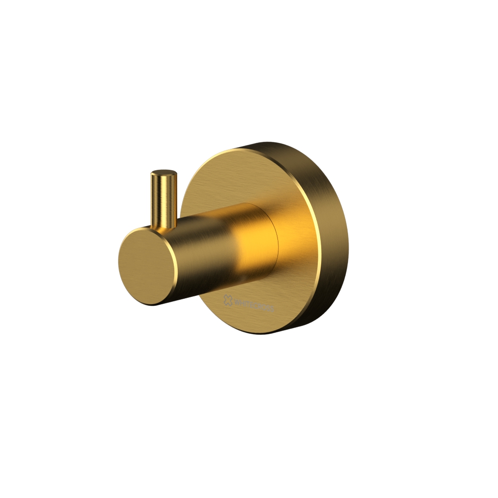 Whitecross Ergo Крючок одинарный цвет: золото брашированное ER2210GLB