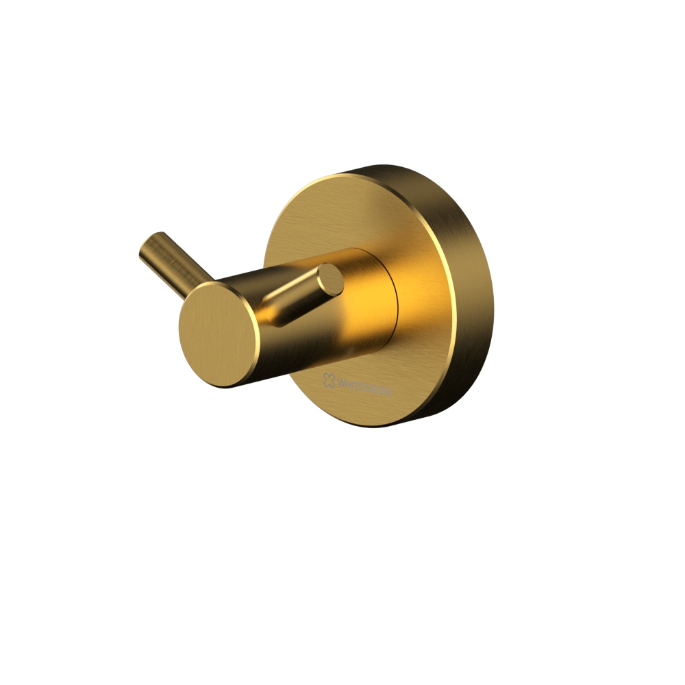 Whitecross Ergo Крючок двойной цвет: золото брашированное ER2212GLB