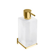Colombo Design Look Дозатор для жидкого мыла подвесной, стеклянная колба, цвет: matt gold B9316.OM-VAN