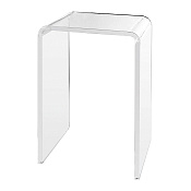 Colombo Design Hotel Collection Сиденье пластиковое, напольное, 33х28х47h см, цвет: nransparent B9977.TR