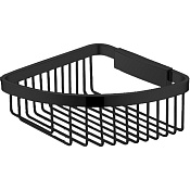 Colombo Design Angolari Полочка для ванной, подвесная, угловая 19х16x8h см, цвет: matt black B9648.NM